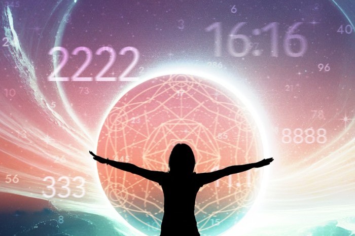 blend of numbers and spaces for a balanced life